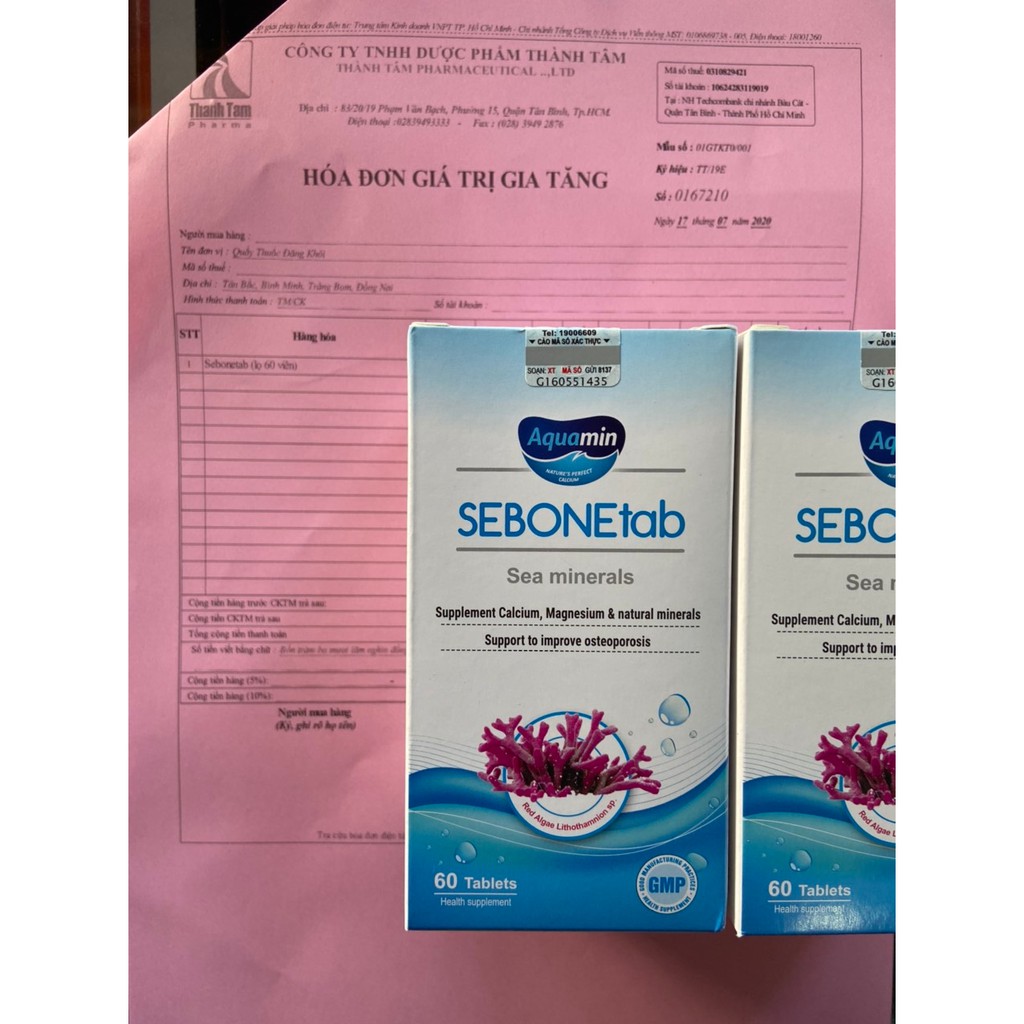 SeBoneTab-Bổ sung canxi từ tảo biển,Hỗ trợ cải thiện tình trạng loãng xương, làm chậm quá trình thoái hóa xương | BigBuy360 - bigbuy360.vn