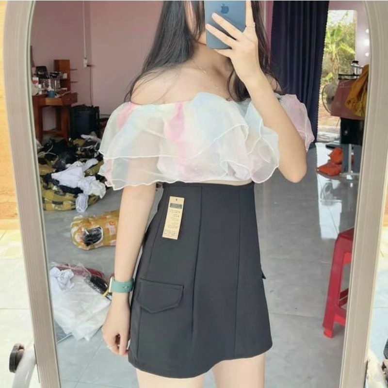 Áp trễ vai cầu vồng ảnh thật