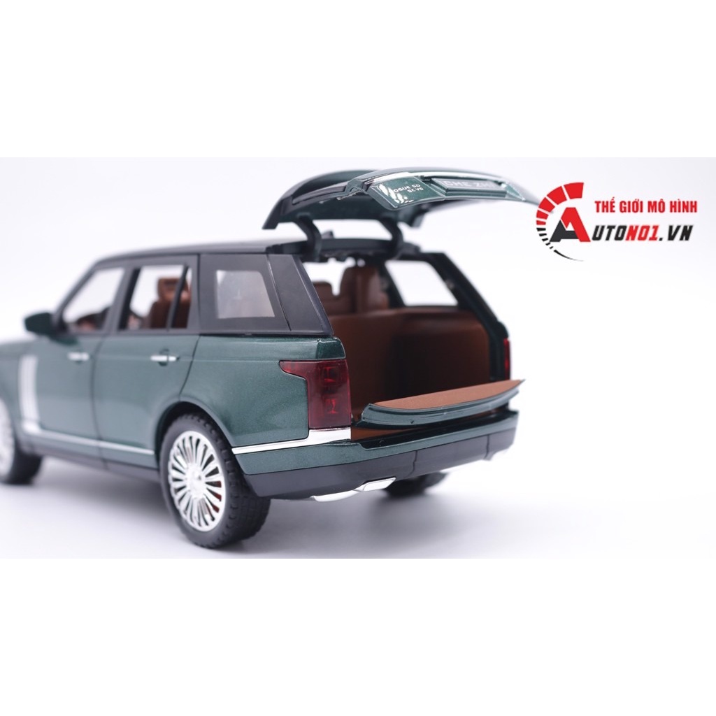 MÔ HÌNH XE RANGE ROVER AUTOBIOGRAPHY 2021 GREEN 1:24 CHEZHI 7938