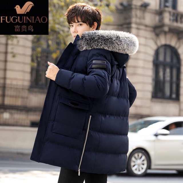 Áo Phao Dáng Dài Nam Đại Hàn Thời Trang Thu Đông Quảng Châu Cao Cấp | BigBuy360 - bigbuy360.vn