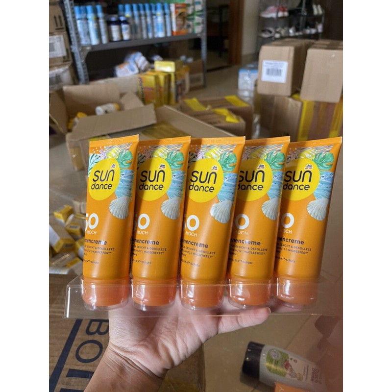 [NỘI ĐỊA ĐỨC] Kem chống nắng Sundance SPF50 cho mặt và cơ thể 100ml