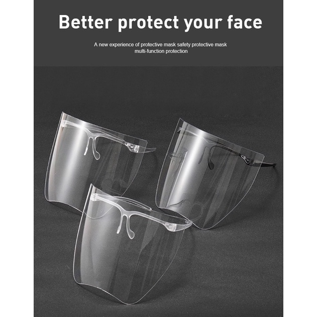 Mặt Nạ Tấm chắn Face Shield - chống giọt bắn che mặt.