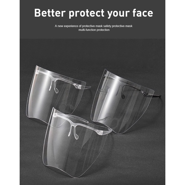 Mặt Nạ Tấm chắn Face Shield – THIẾT BỊ Y TẾ-chống giọt bắn che mặt.
