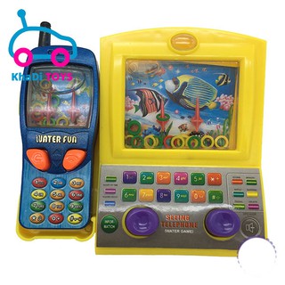 Bộ đồ chơi bấm nước đôi máy tính & điện thoại - KhaDiTOYS