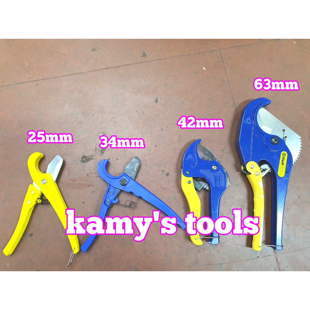 Kéo cắt ống nhựa pvc 25mm 34mm 42mm 63mm Rur tools