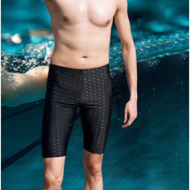 Quần bơi nam lửng dáng bó