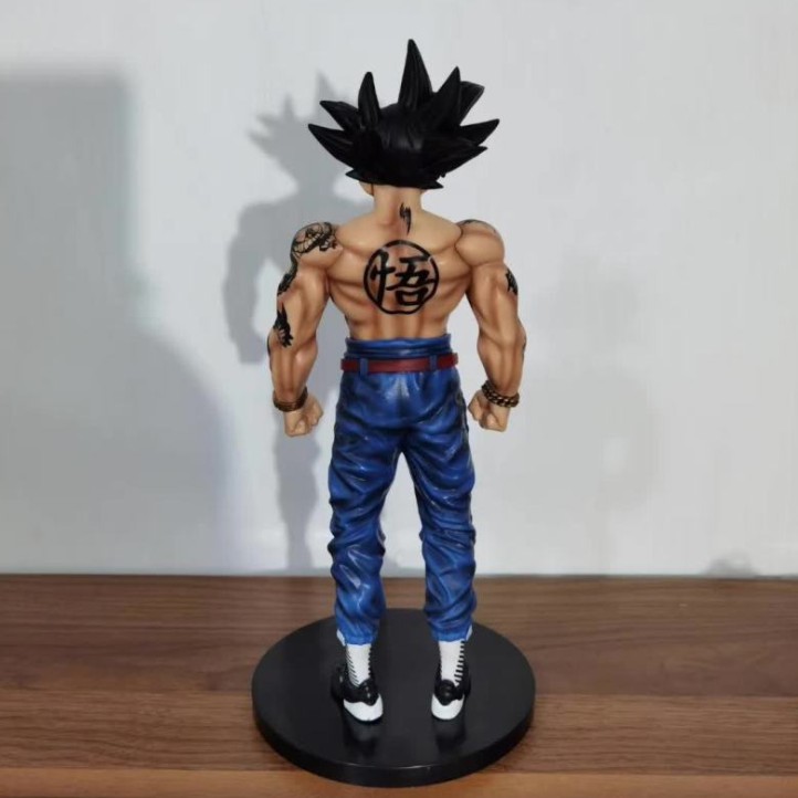 Mô hình Figure dragon ball hình xăm Goku đặc nặng 28cm