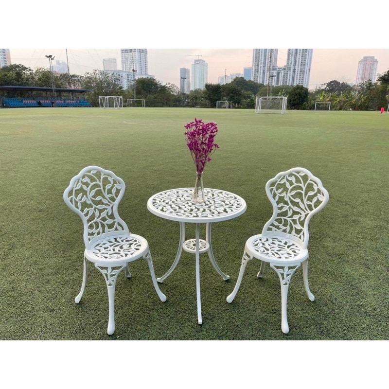Bộ bàn ghế sân vườn nhôm đúc
