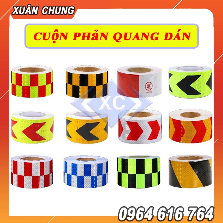 Cuộn miếng dán phản quang dành cho ô tô, dán đường...