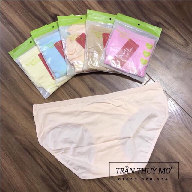 Quần lót bầu cạp chéo chất cotton size L - 2XL