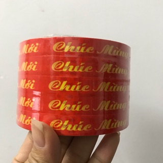 5 cuộn băng keo chúc mừng năm mới