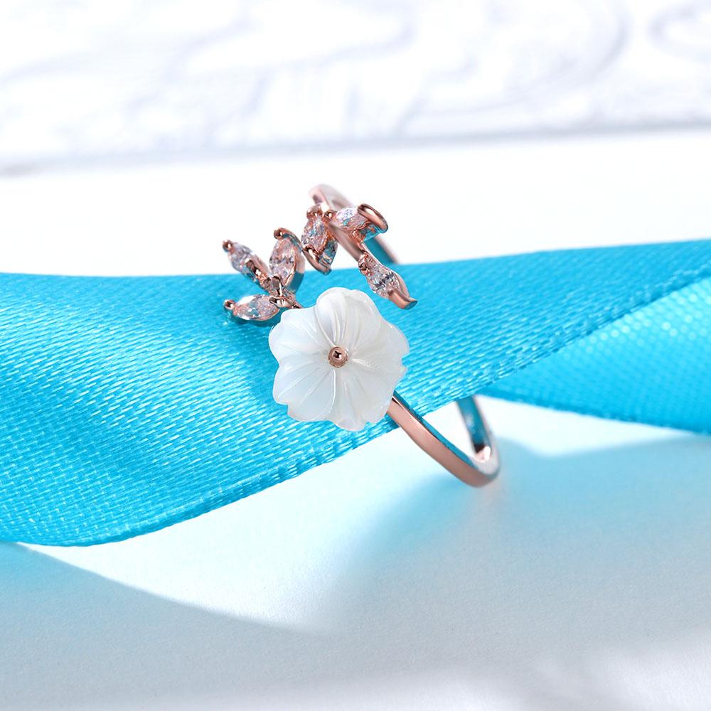 Mih Nhẫn Hở Có Thể Điều Chỉnh Kích Thước Dành Cho NữLá Cây Nhân Tạo Trang Trí Nhà Cửa