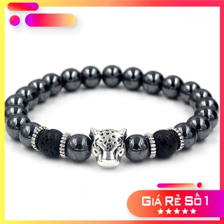 [2020] Vòng tay nam đẹp độc lạ Unisex  chiến binh hy lạp , báo gấm bạc Mixi Luxury