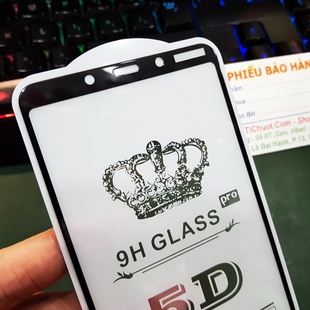 [FULL KEO-Ảnh Thật] Kính CL Nokia 3.1 Plus Cường Lực 2.5D FULL Màn