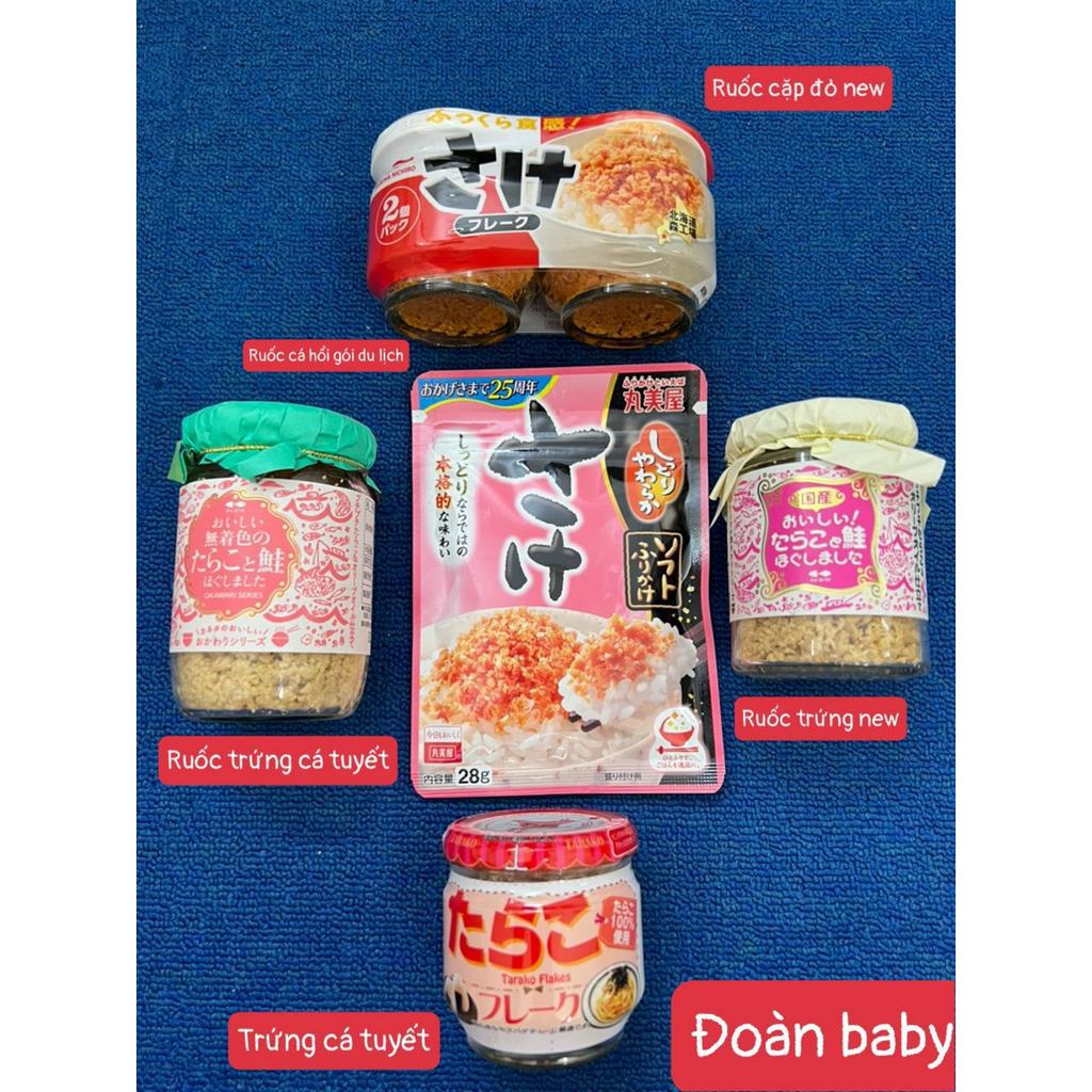 Ruốc cá hồi Nội Địa Nhật cặp đỏ mẫu mới Maruha Cặp 2 Hủ