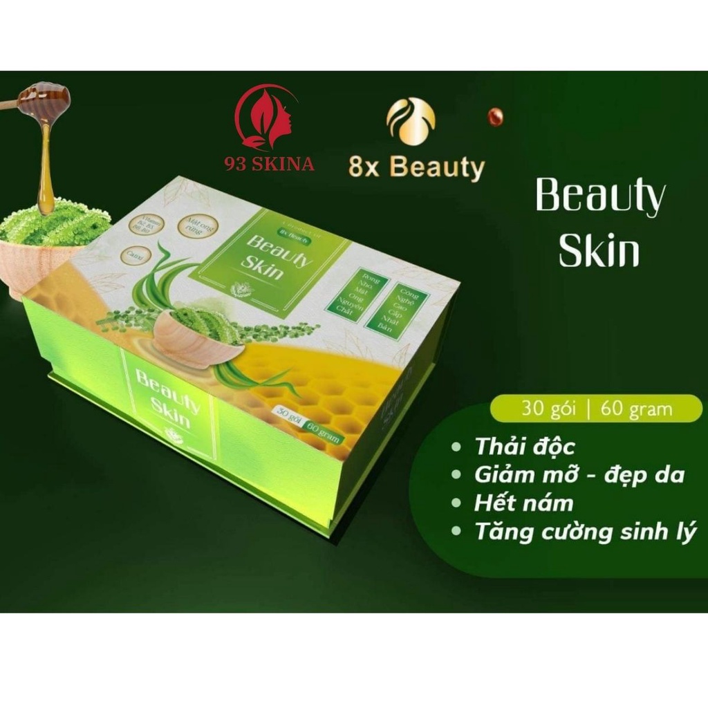 Rong nho mật ong 8X BEAUTY giải nhiệt thải độc đẹp da