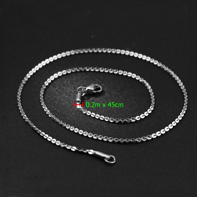 Dây chuyền nữ inox không đen không gỉ sét