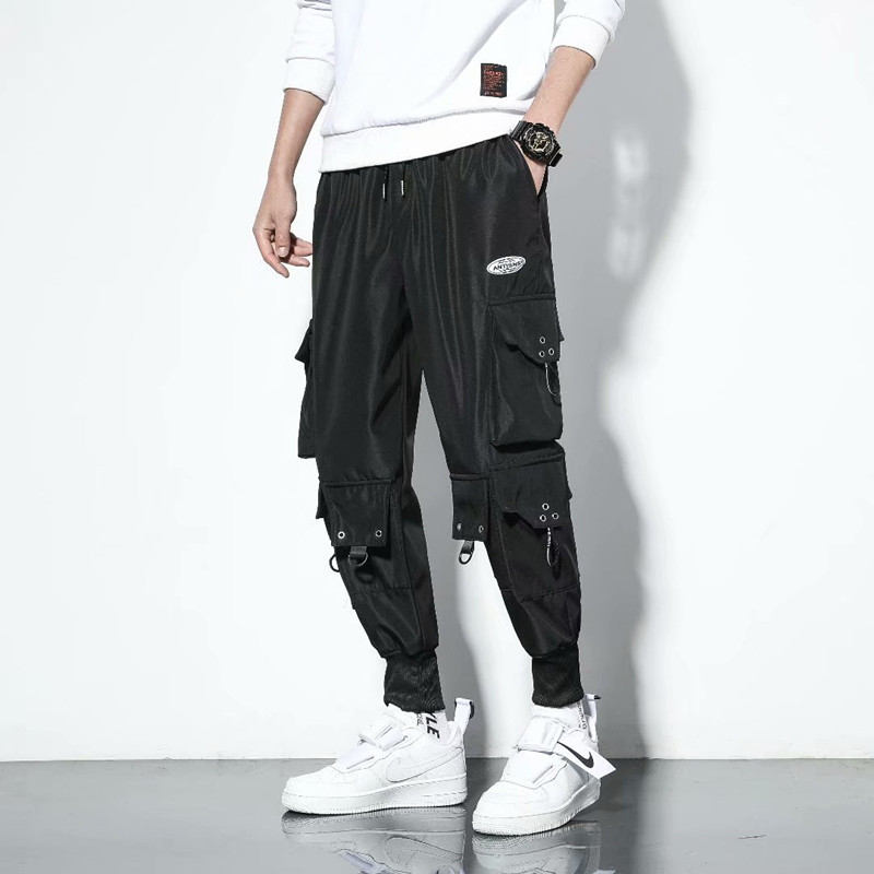 Men's Fashion Boxed Long Pants with Pockets