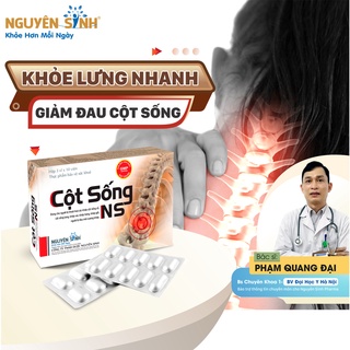 Cột sống Nguyên Sinh thực phẩm chức năng dành cho người thoái hóa cột sống, khớp gối, tăng tiết dịch khớp