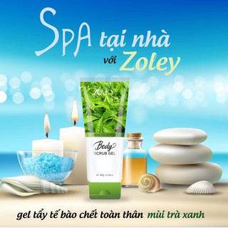 Gel Tẩy Tế Bào Chết Toàn Thân Zoley 400g - Body Scrub Gel
