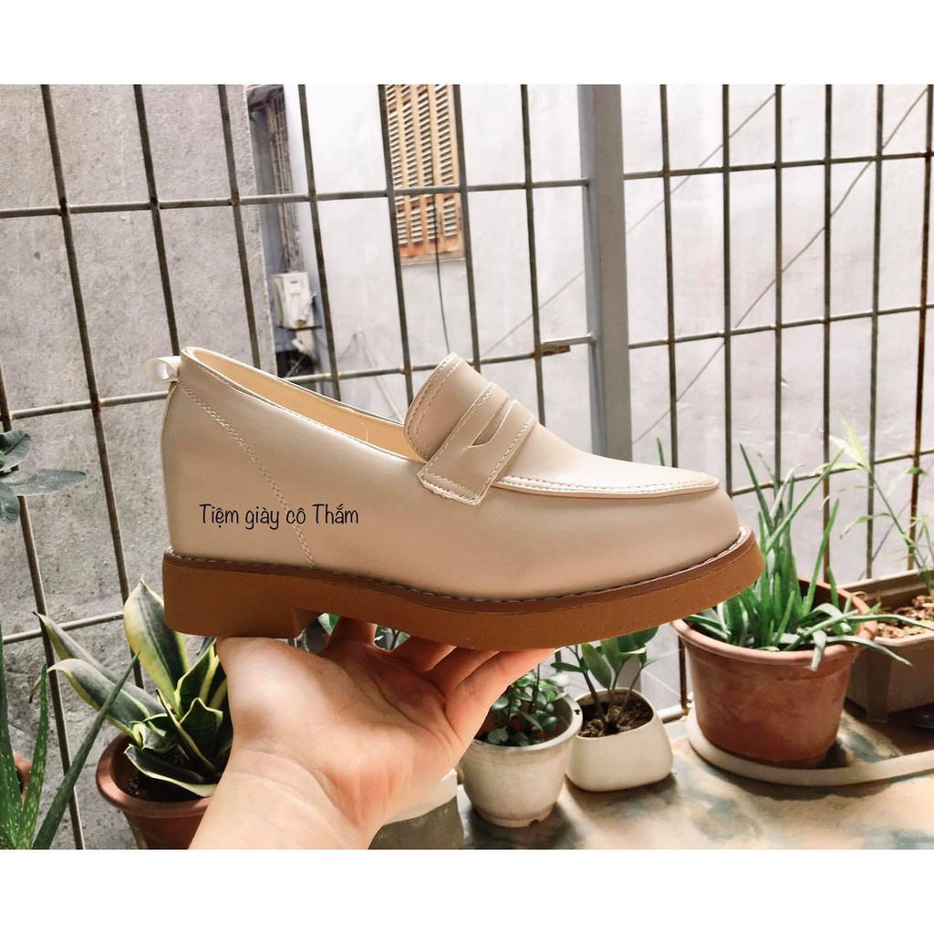 Giày Loafer đế 6cm