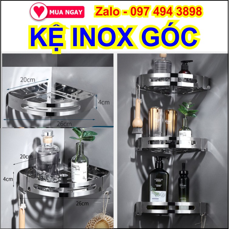 kệ inox nhà tắm dán keo là sử dụng giá gia dụng tiện ích kệ đựng đồ nhà vệ sinh, rửa chén.. ngăn nắp gọn đẹp sang trọng