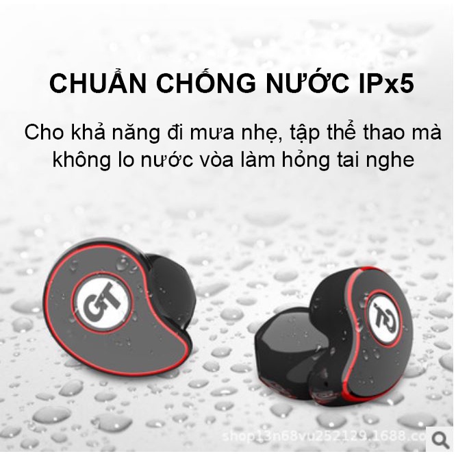 Tai Nghe Chụp Tai Không Dây T911 Thể Thao Chống Thấm Nước 6D Stereo Loại Bỏ Tiếng Ồn