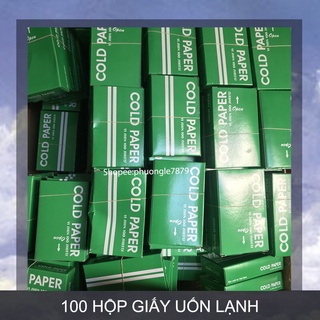 Sỉ 100 hộp giấy uốn lạnh-siêu tiết kiệm