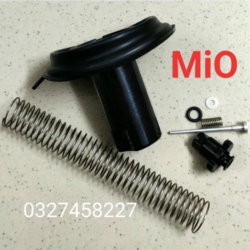 Van cao su, kim bình xăng con, chế hòa khí xe ga Mio