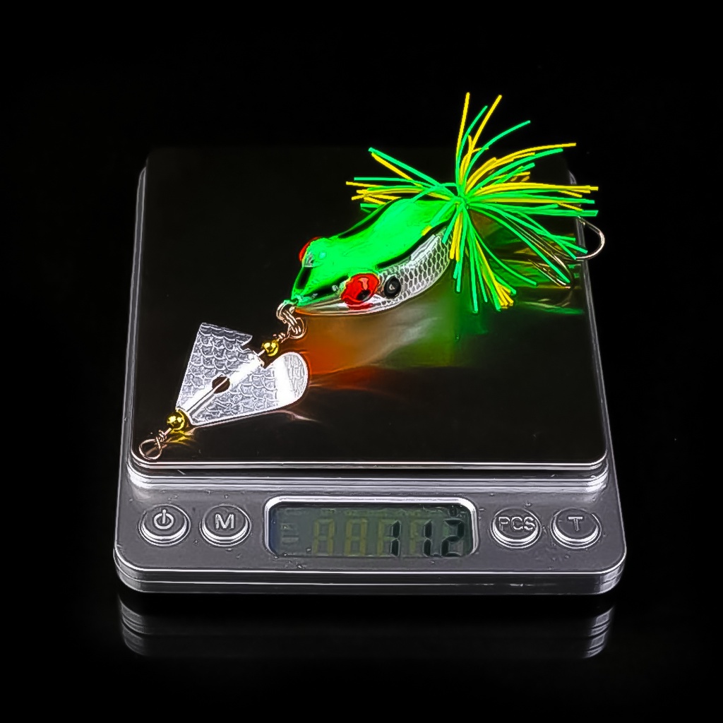 Mồi giả SPINER mồi câu lure LÓC BÔNG xoay 360º 9G | 135mn