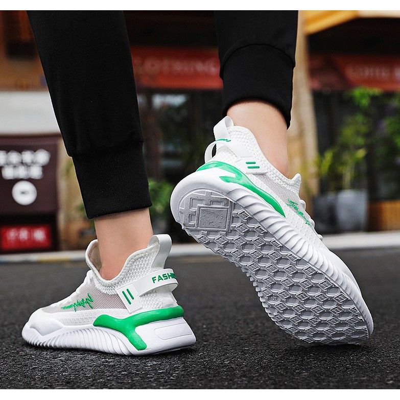 Giày nam giày sneaker lưới thoáng khí chống hôi chân, fullsize, 3 màu - #K86