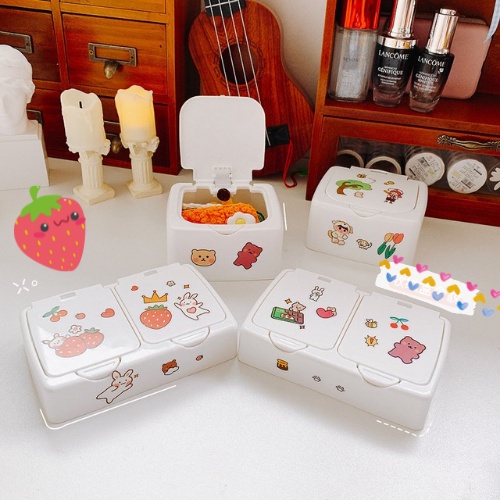 Hộp Đựng Trang Sức Hộp Chia Ngăn Mini Đựng Phụ Kiện - MS39 - Chợ Bà La Nhẽo