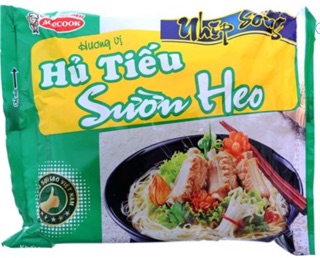 Hủ tiếu Nhịp Sống hương vị Sườn heo gói 70g