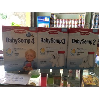 Sữa semper thụy điển số 1, 2, 3 ,4 hộp 800g, sữa semper