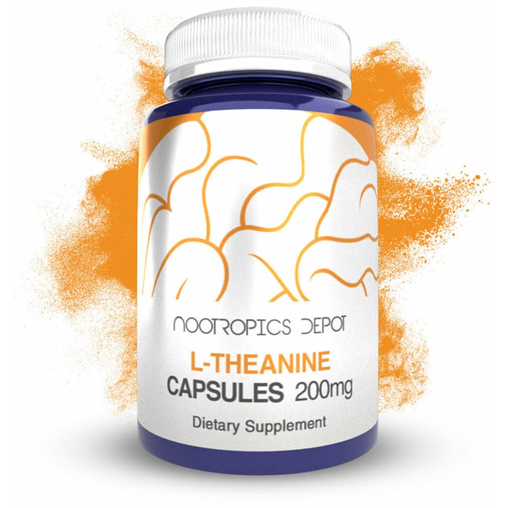 Viên uống L-theanine 200mg hỗ trợ não bộ