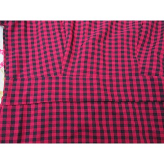 Đầm đuôi cá caro đen đỏ size M