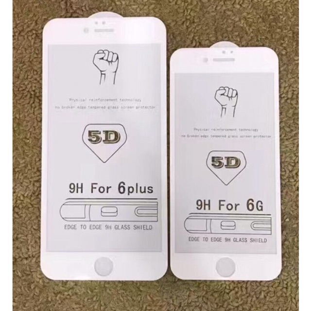 [Giá Sốc] Bộ 2 kính cường lực ip 6/7/8/6plus/7plus/8plus