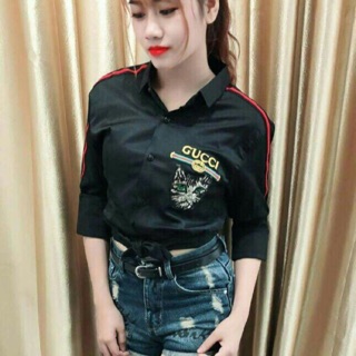 Áo sơmi nữ cao cấp thời trang 506
