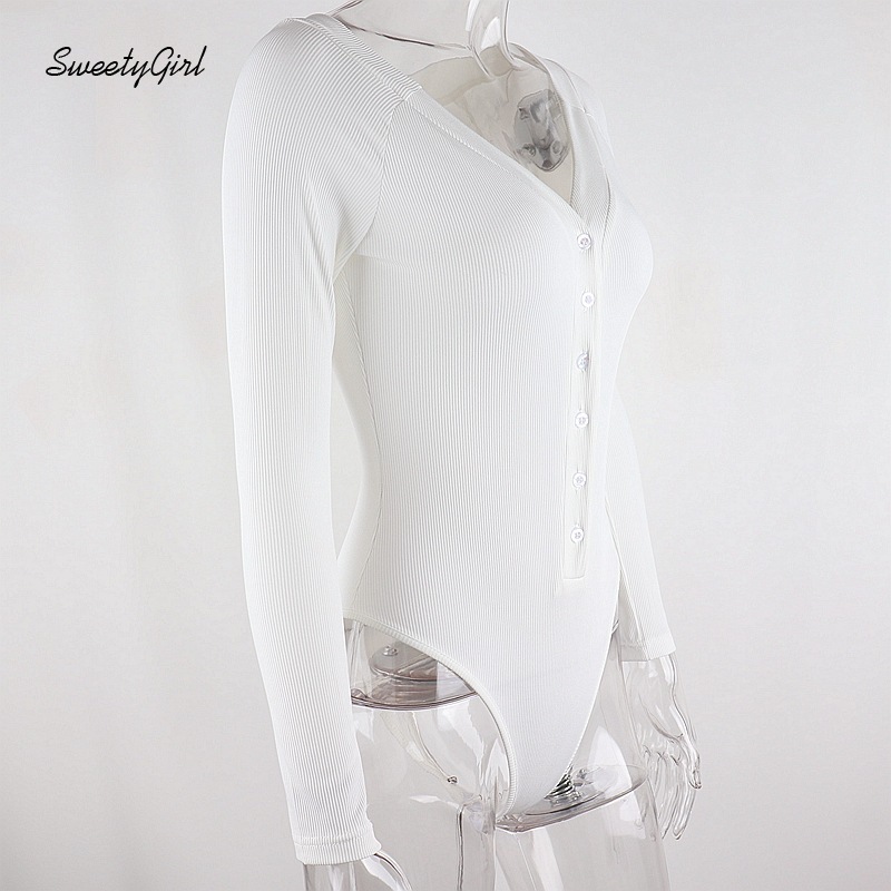 Jumpsuit Nữ Tay Dài Cổ Chữ V Thời Trang Quyến Rũ | BigBuy360 - bigbuy360.vn