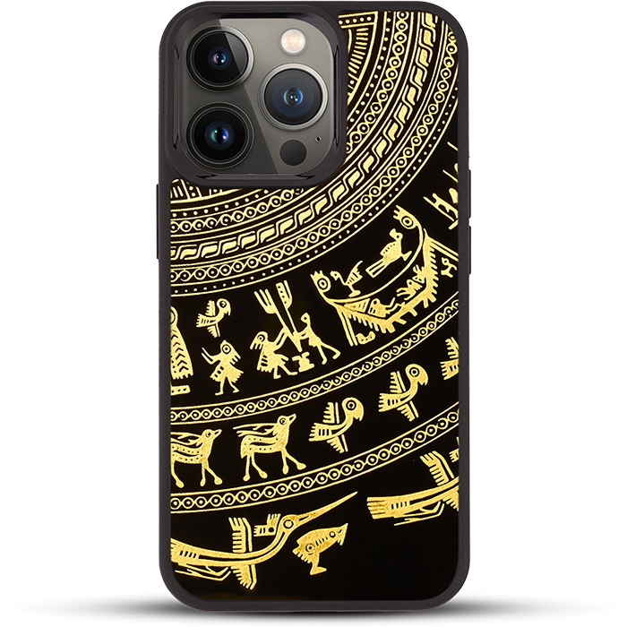 Ốp điện thoại cho iPhone 13 Pro / 13 Pro Max mẫu Trống Đồng Đông Sơn thương hiệu La Sonmai