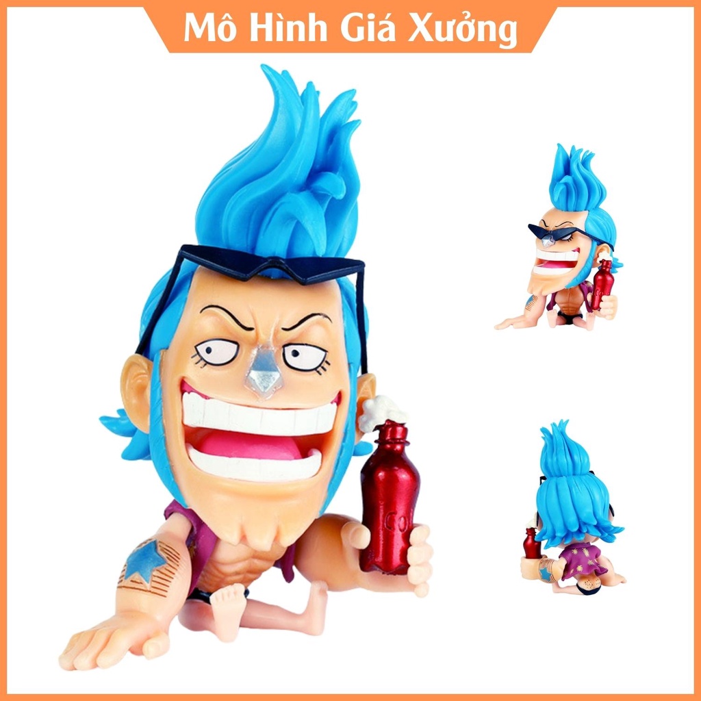 Mô hình Franky One Piece Cao 12cm - Tượng Figure Vua Hải Tặc