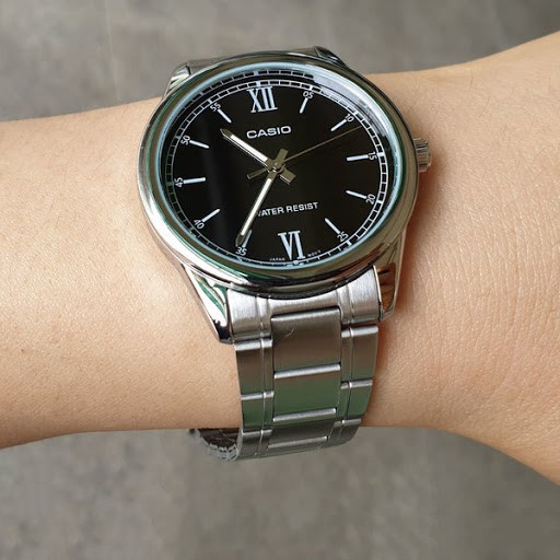 Đồng hồ nam dây kim loại chính hãng Casio Anh Khuê MTP-V005