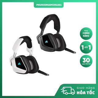 Tai Nghe Chơi Game Không Dây - Corsair Void Elite RGB 7.1 - Hàng Chính Hãng