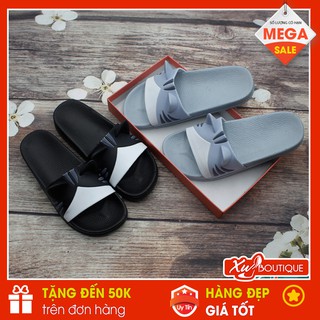 Dép Lê Nữ Quai Ngang Tai Mèo Đế Bằng Giá Rẻ (form nhỏ lấy tăng lên 1 size) DE016/DE017/DE018