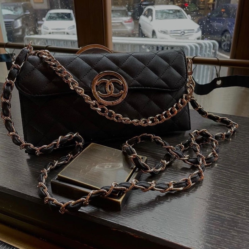 [auth] Túi Chanel Vip gift size 24x13cm( hàng quà tặng Auth )