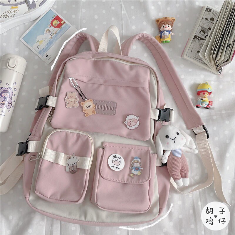 Balo Đi Học Bò Sữa Dễ Thương Tihinstore Mã 690320