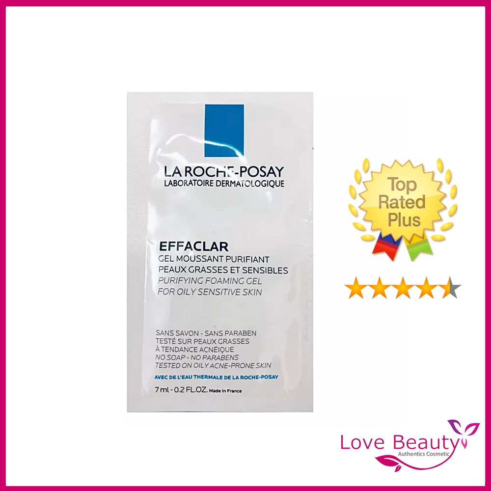 Sample Sữa Rửa Mặt La Roche Posay Cho Da Dầu Nhạy Cảm 7ml