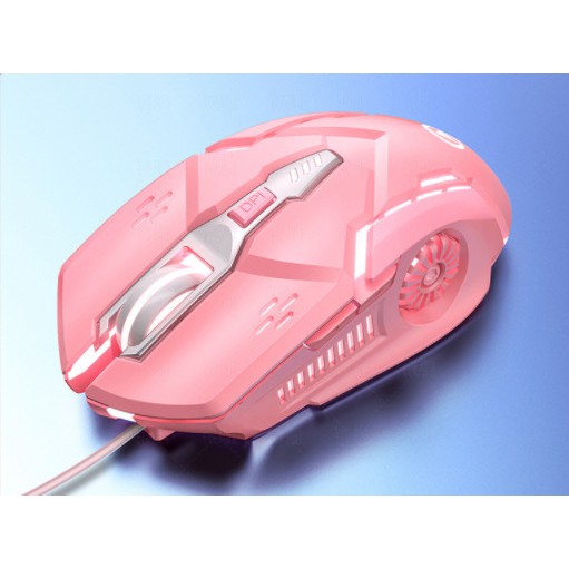 CHUỘT MÁY TÍNH, CHUỘT GAMING G30S có Led đổi màu- phiên bản chuột MÀU HỒNG CỰC CUTE BẢN ĐẶC BIỆT [ CÓ BẢO HÀNH]