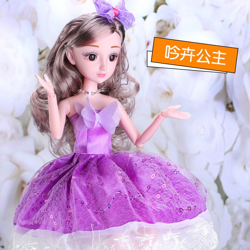 Bộ Đồ Chơi Búp Bê Barbie Xinh Xắn Đáng Yêu Cho Bé Gái