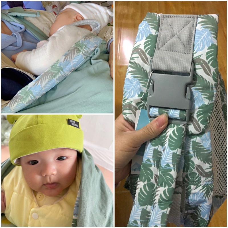 [HCM]Đai địu em bé Cotton thoáng khí - địu em bé sơ sinh địu bé phía trước tiện lợi khi ra ngoài,du lịch-MY-YEBDG
